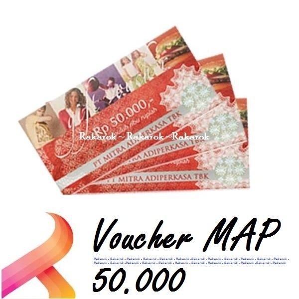 Jual Voucher Map 50000 murah